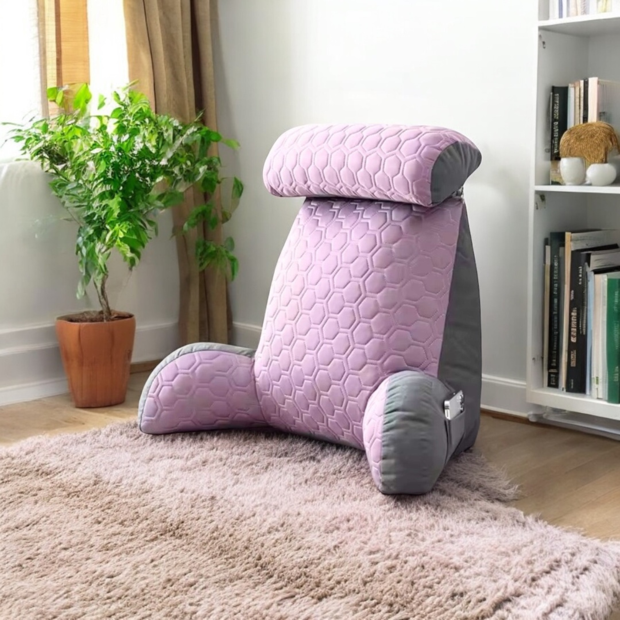 NuVibe Cushion Lavendar (Purple) - Winter Picture